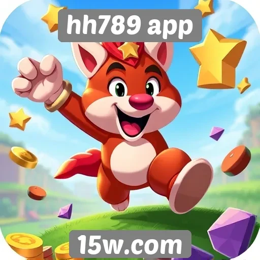 Variedade de jogos disponíveis no hh789 app